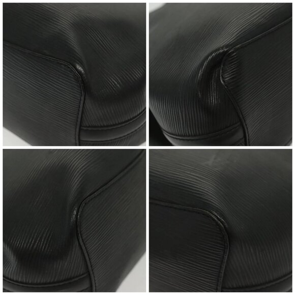 LOUIS VUITTON Epi Mandala MM Shoulder Bag Black M58892 LV Auth 139702 - Picture 14 of 16